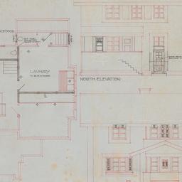 Working drawing #2: North, ...