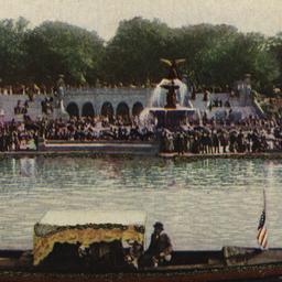 Lake Scene, Central Park. N...
