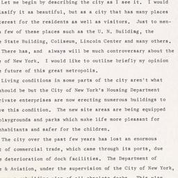 New York's Future as I ...