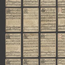 Songs playing cards