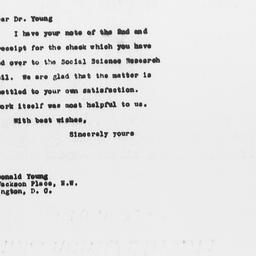 Letter from Walter A. Jessu...