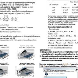 Handouts, 2003-01-23. Genet...