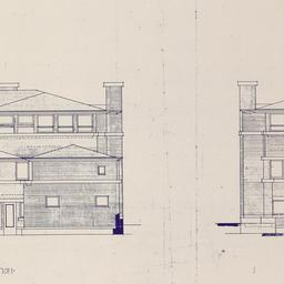 Working drawing #5: West, e...