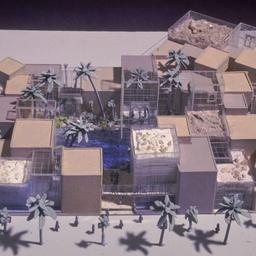 Model, aerial view.