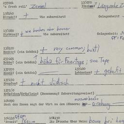 Western questionnaire, answ...