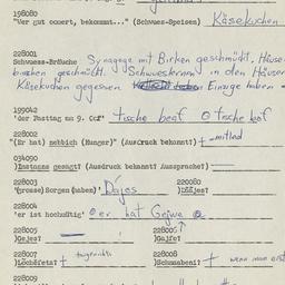 Western questionnaire, answ...