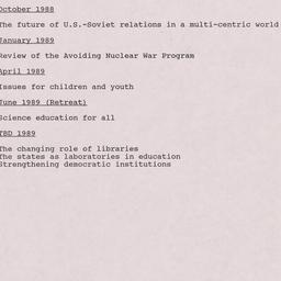 Agenda Committee