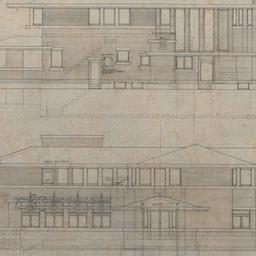 Working drawing #4: North, ...