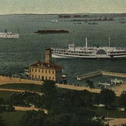 Aquarium and Battery Park, ...