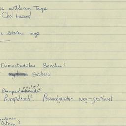 Western questionnaire, answ...