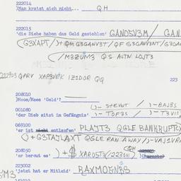 Western questionnaire, answ...
