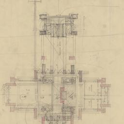 Mezzanine floor plan sketch