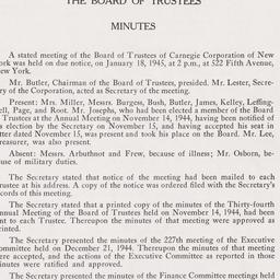 Board of Trustees