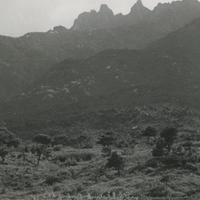 Fields and mountains