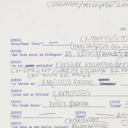 Western questionnaire, answ...
