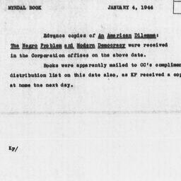 Memorandum from Katherine F...