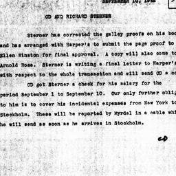 Memorandum from Charles Dol...