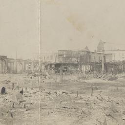 Fires: Damage and debris af...