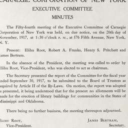 Executive Committee Meeting