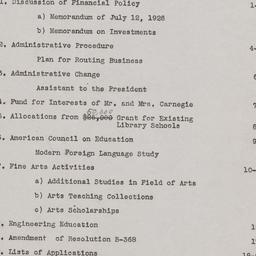 Board Meeting, 11/3/1926