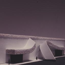 Model, exterior view.