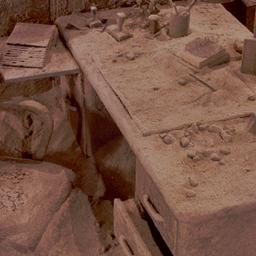 Interior view, detail of sa...