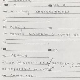Western questionnaire, answ...