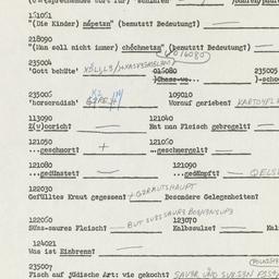 Western questionnaire, answ...