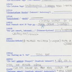 Western questionnaire, answ...