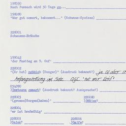 Western questionnaire, answ...