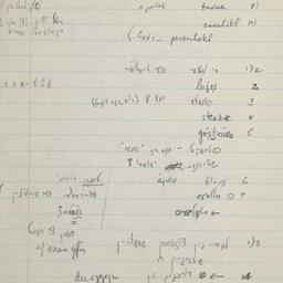 Eastern questionnaire, blue...