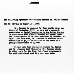 Memorandum of agreement bet...