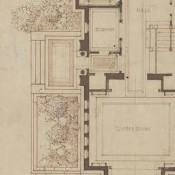 Grounds, first floor plan