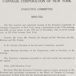 Executive Committee Meeting...