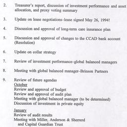 Meeting of the Finance and ...
