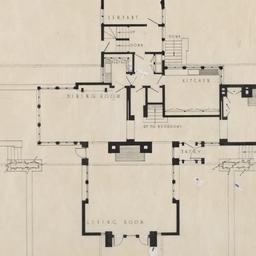 First floor plan for public...
