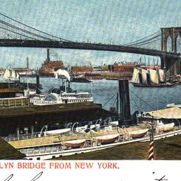 Brooklyn Bridge from New York.
