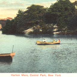 Harlem Meer, Central Park, ...