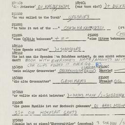 Western questionnaire, answ...