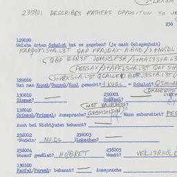 Western questionnaire, answ...