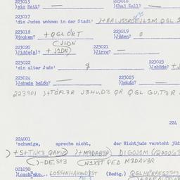 Western questionnaire, answ...