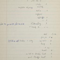 Eastern questionnaire, blue...