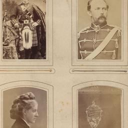 Four images: Soldier in Sco...
