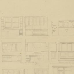 Cabinetwork elevations, det...