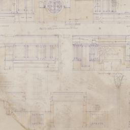 Working drawing: Interior e...