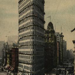 Flatiron Building, New York.