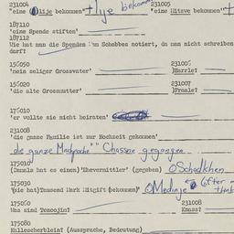 Western questionnaire, answ...