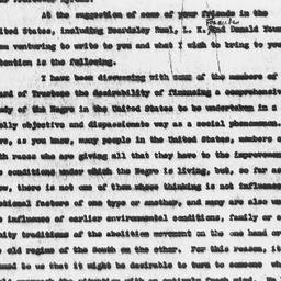 Letter from Frederick P. Ke...