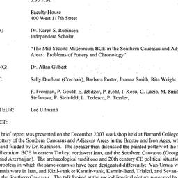 Minutes, 2004-12-06. The An...