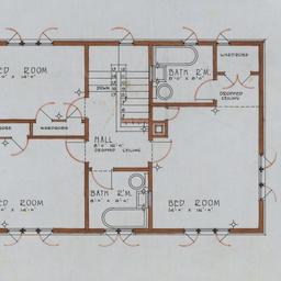 Second floor plan